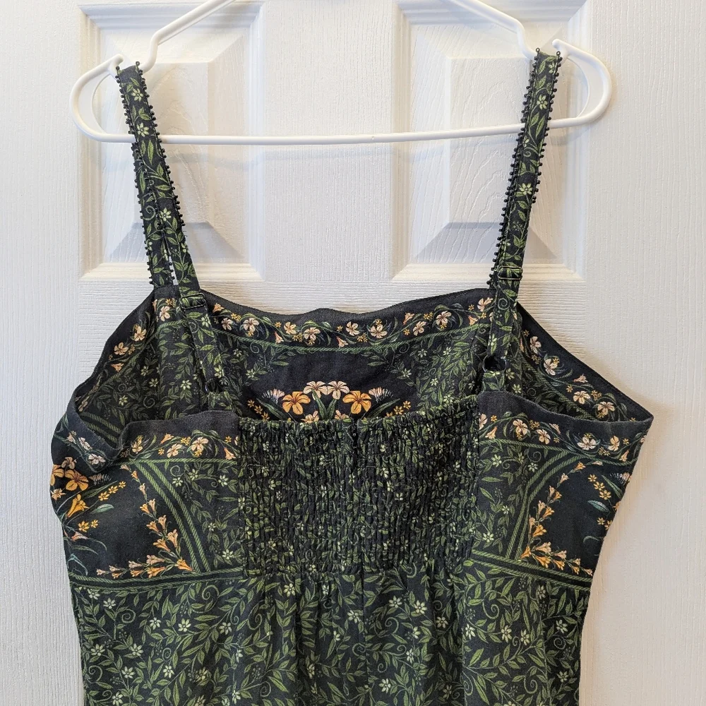NWT Farm Rio Black Floral Dress, Size XL - Picture 8 of 11